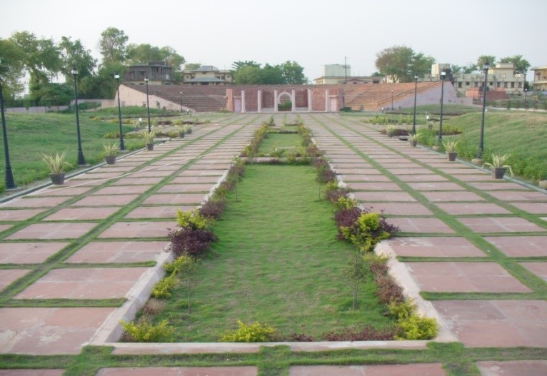 भूदृश्य हरियाली, बोधगया