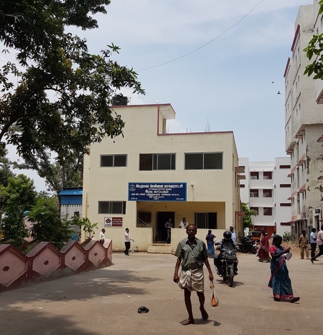 स्टेनली अस्पताल में रात्रि आश्रय