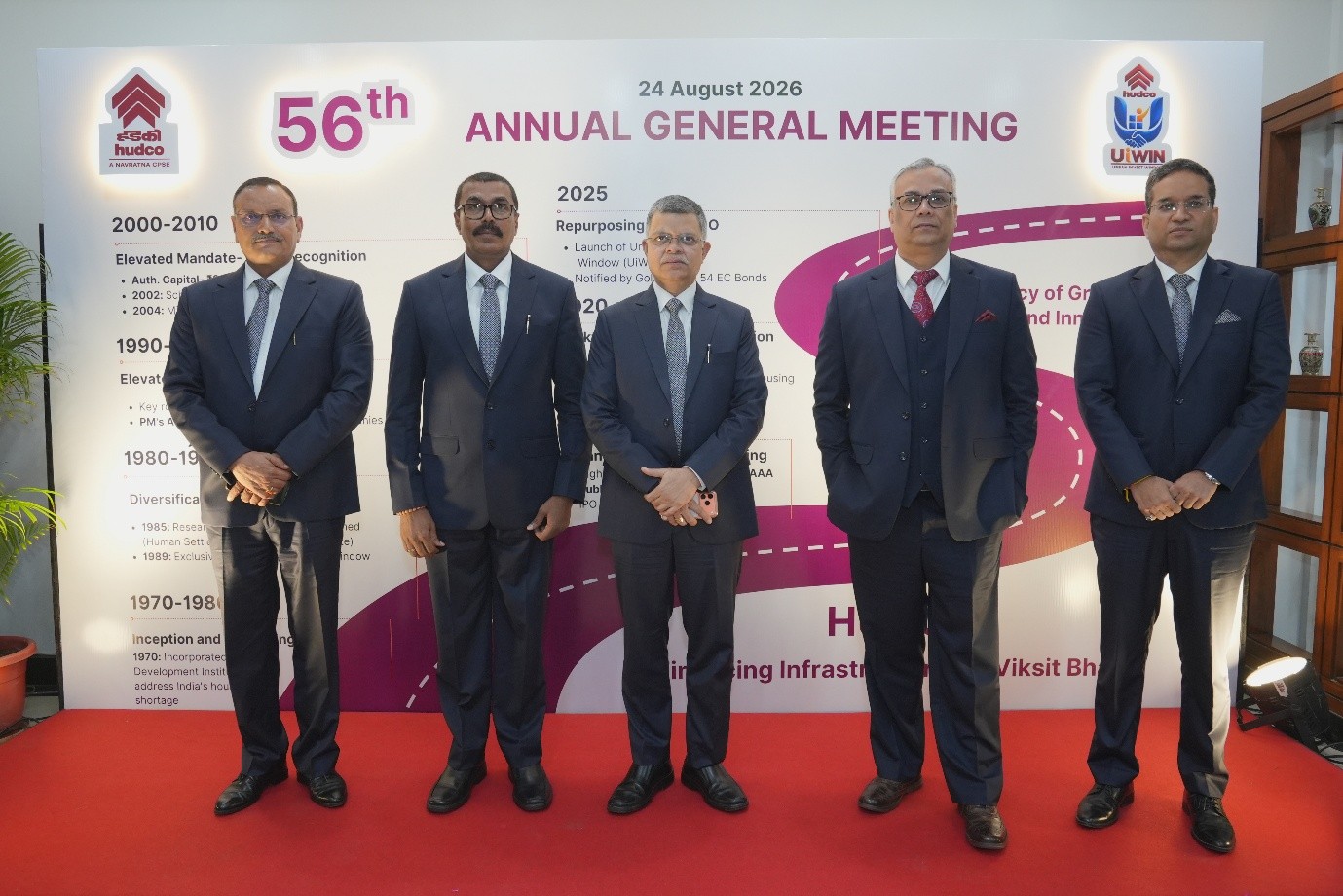 56th AGM of HUDCO