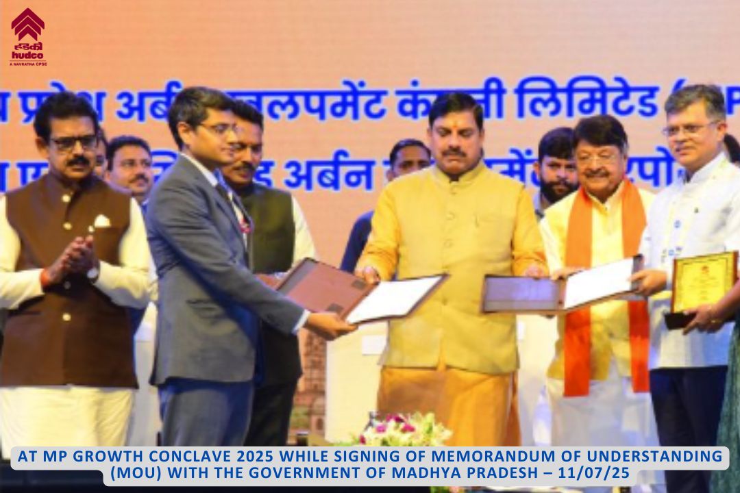At MP Growth Conclave 2025 while signing of Memorandum of Understanding (MoU) with the Government of Madhya Pradesh – 11/07/25
