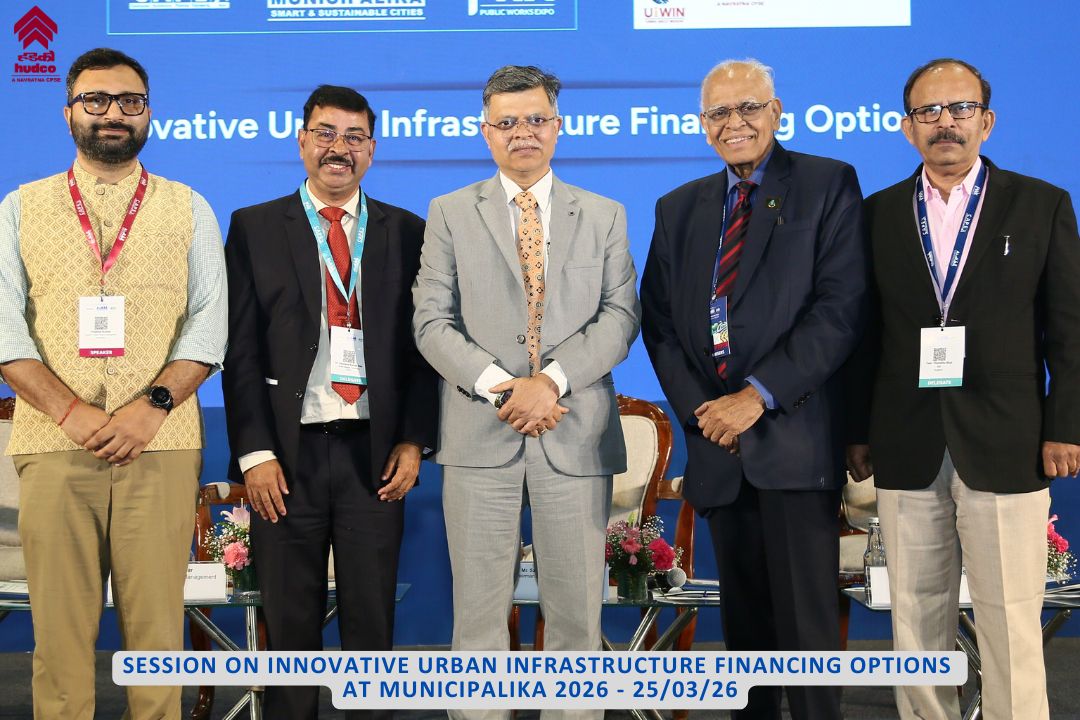 Session on Innovative Urban Infrastructure Financing Options
at Municipalika 2026 - 25/03/26