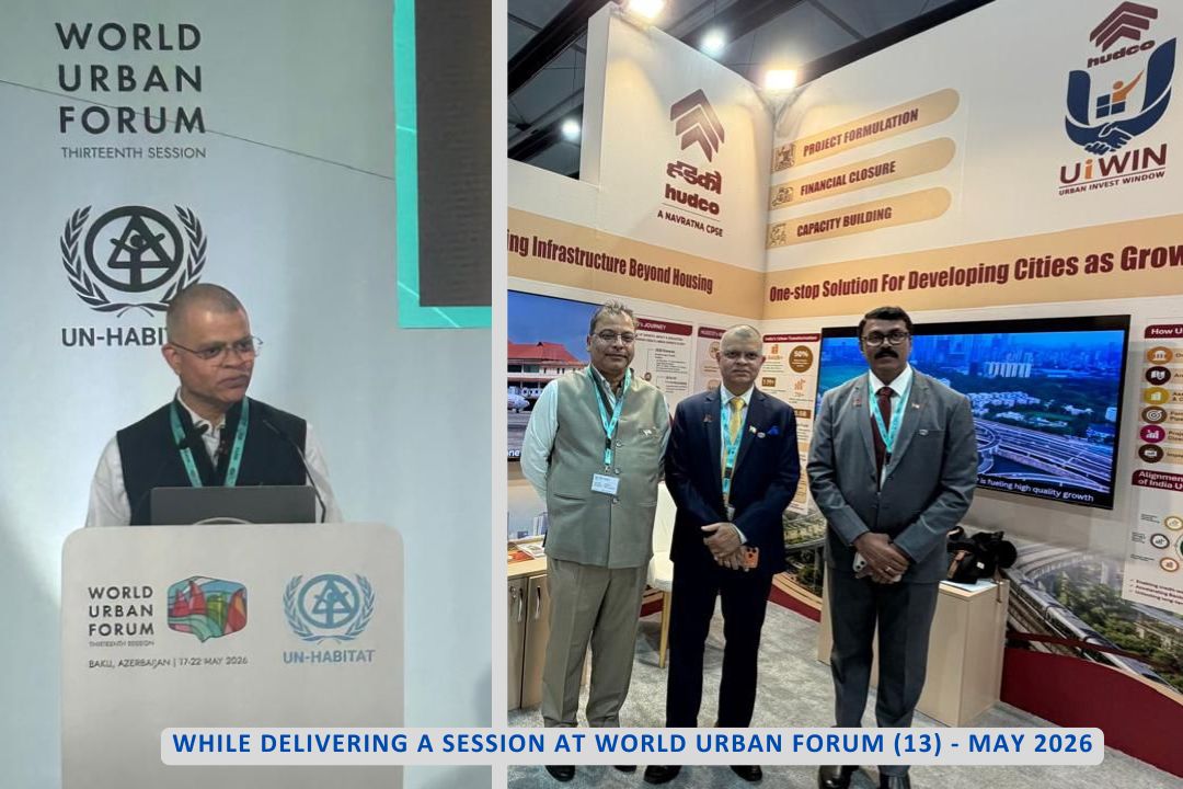 CMD Shri Sanjay Kulshrestha, while delivering a session at World Urban Forum (13)